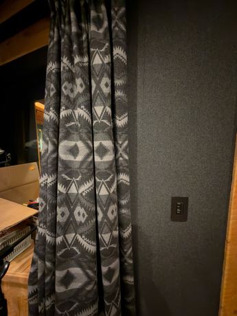 Pendleton Fabric Gray Room